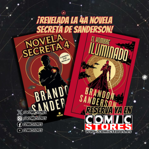 ¡Se revela la cuarta novela secreta de Brandon Sanderson!