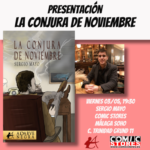 ¡Desvelando misterios con Sergio Mayo en Comic Stores Málaga Soho!